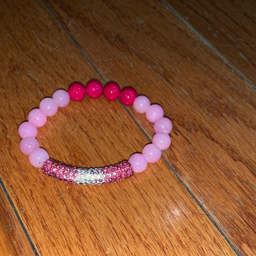 Hand made custom beaded bracelet